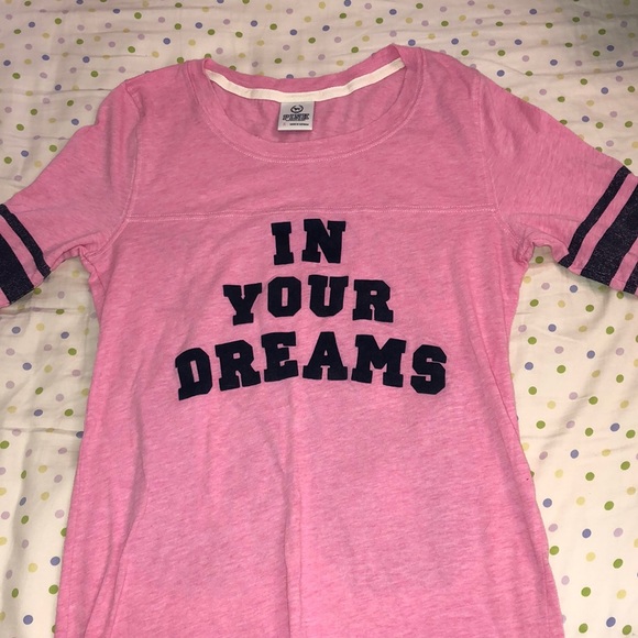 Pink Victoria’s Secret quarter sleeve top - Picture 1 of 4